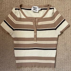 Princess Polly Striped Baby Tee